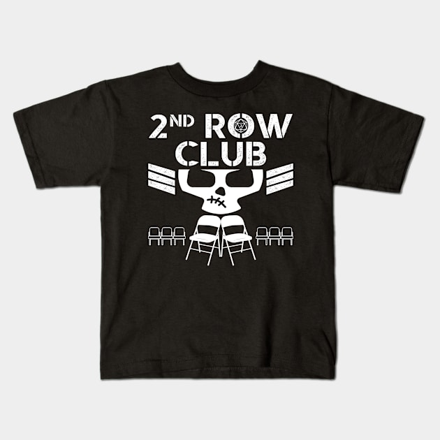 2nd Row Club (D20) Kids T-Shirt by Dave